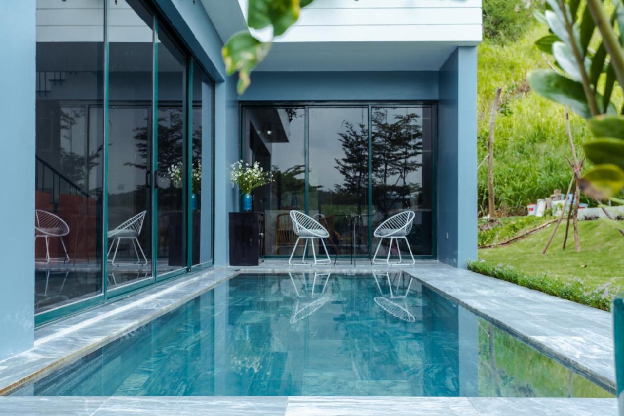 Flamingos Villa Happy Bt Ngoc Quang Bagian luar foto