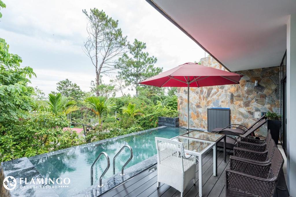 Flamingos Villa Happy Bt Ngoc Quang Bagian luar foto