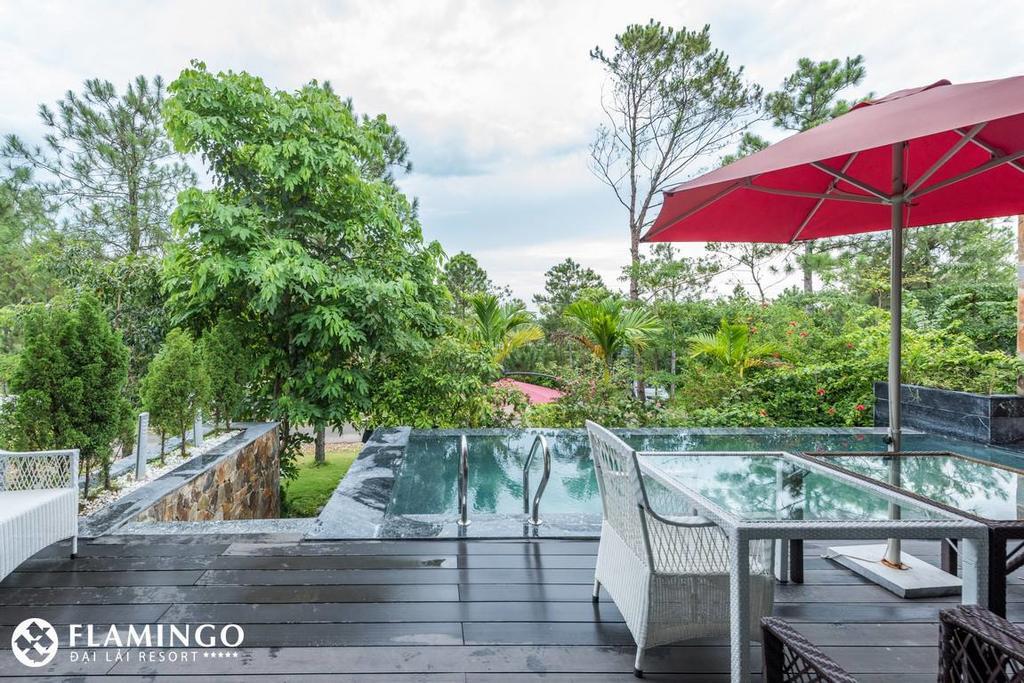 Flamingos Villa Happy Bt Ngoc Quang Bagian luar foto