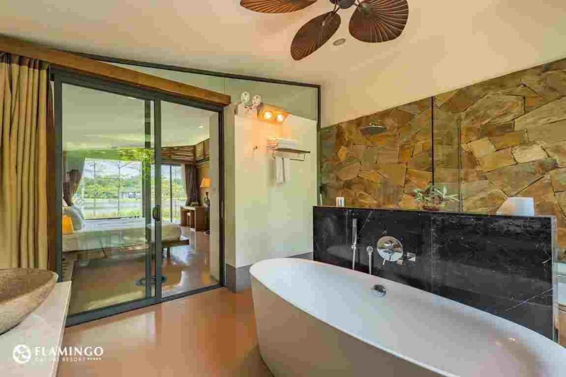 Flamingos Villa Happy Bt Ngoc Quang Bagian luar foto