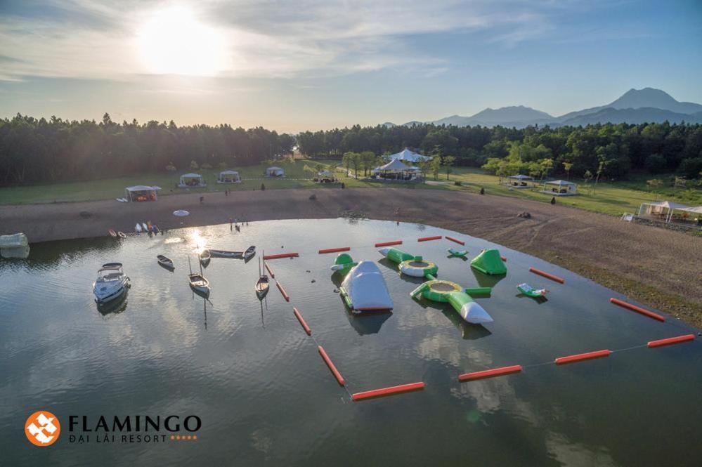 Flamingos Villa Happy Bt Ngoc Quang Bagian luar foto